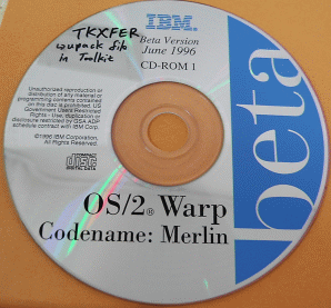 OS/2 Warp 光碟相3 (這片有ToolKit)