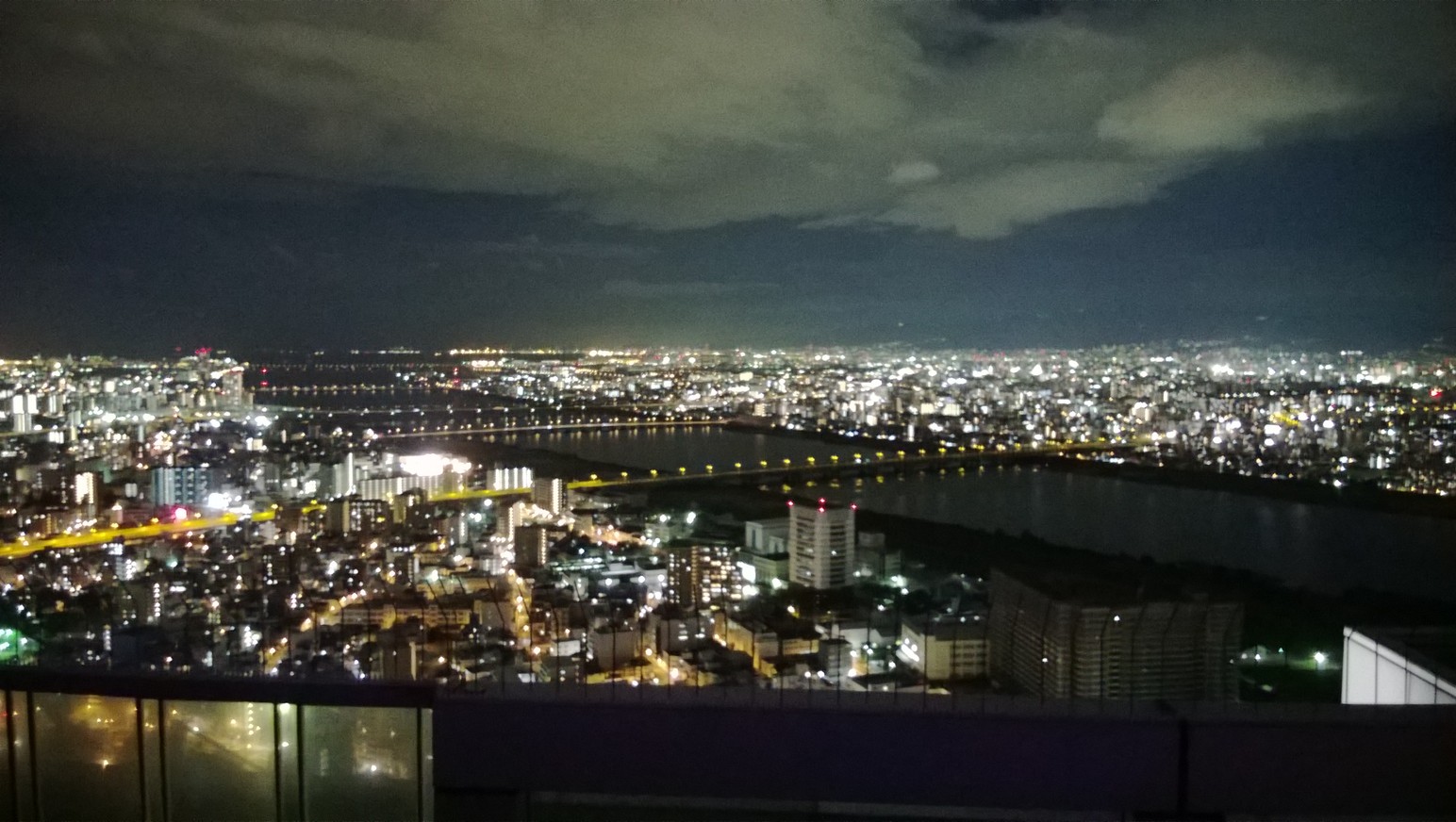 空中庭園展望台夜景