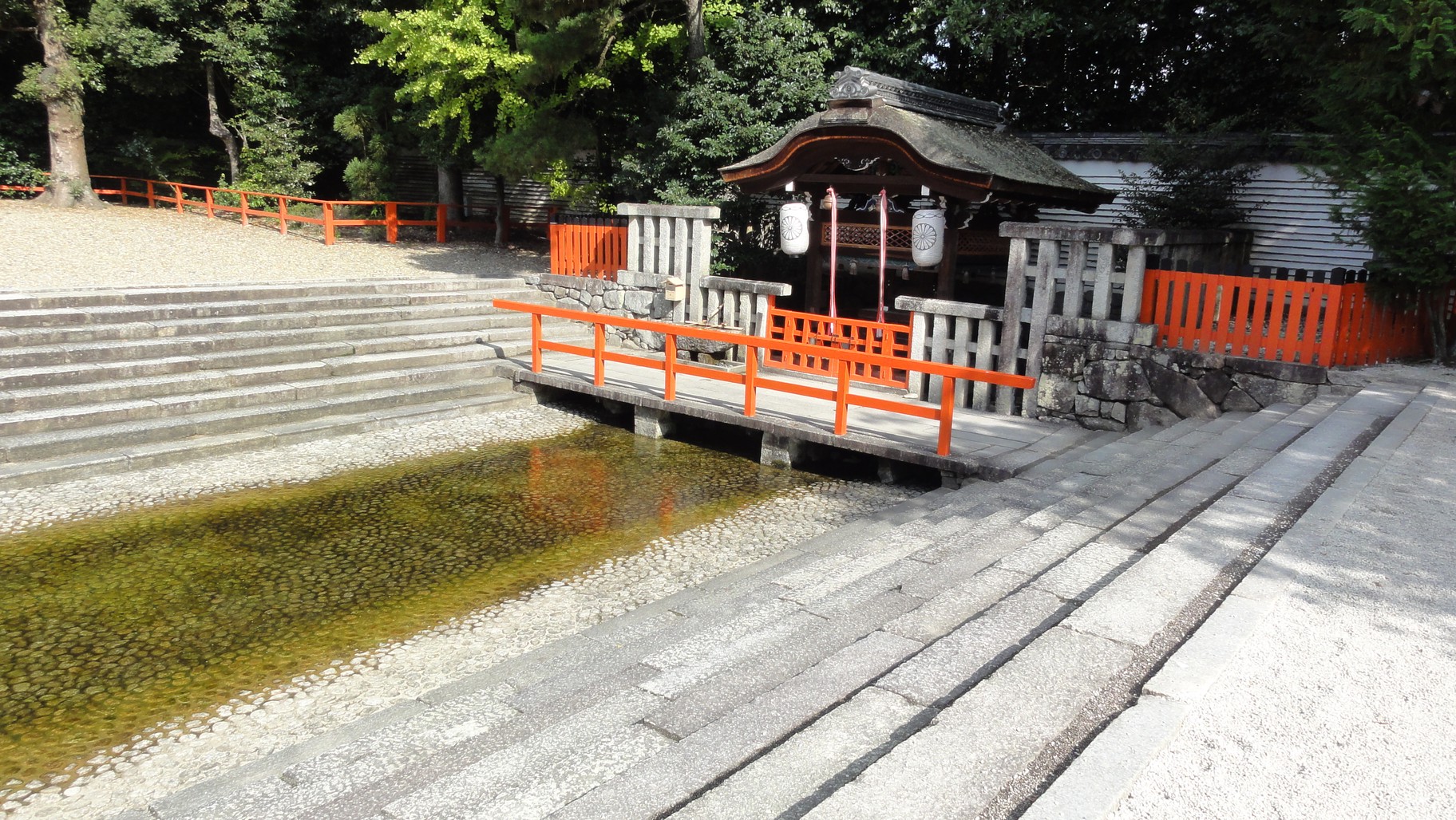 井上社與御手洗川