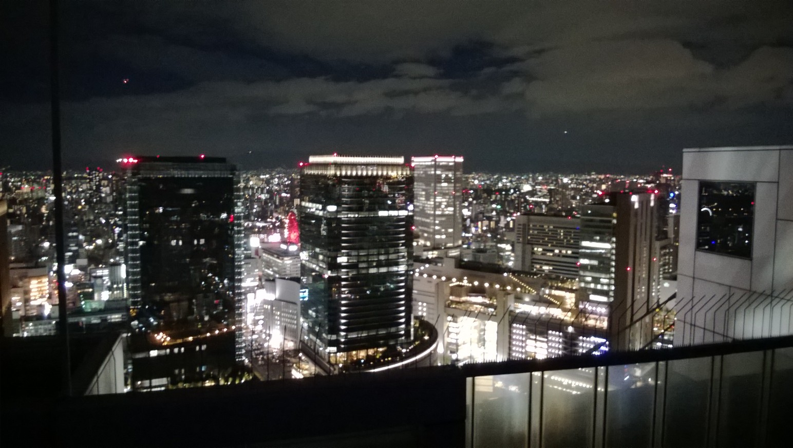 空中庭園展望台夜景